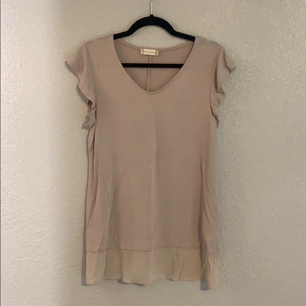 Tan cute top